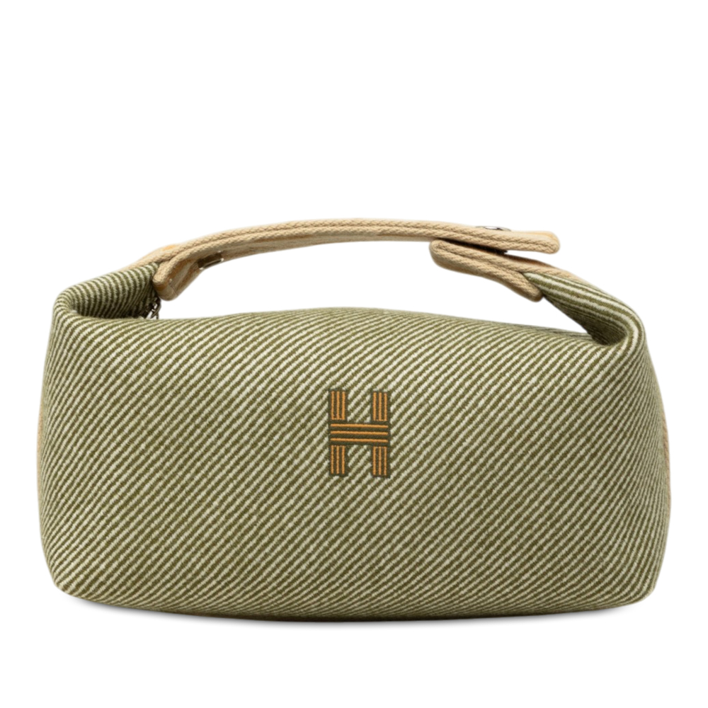 Pre-Loved Hermes Small Wool Bride A Brac H Natte Case